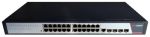   Hikvision DS-3E2528(B) 28 portos switch, 24 Gbit port + 4 SFP uplink port, teljesen menedzselhető