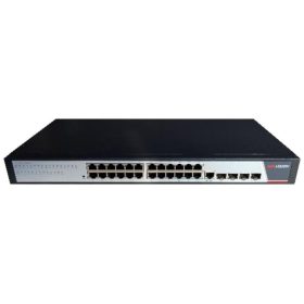   Hikvision DS-3E2528(B) 28 portos switch, 24 Gbit port + 4 SFP uplink port, teljesen menedzselhető