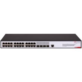   Hikvision DS-3E2528-HI-24T4F 28 portos switch, L3, 24 1000M RJ45 + 4 1000M SFP, menedzselhető