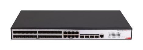 Hikvision DS-3E2736-HI-24F8T4X 36 portos SFP switch, L2, 24 1000M SFP + 8 1000M RJ45 + 4 10G SFP+ uplink port, menedzselhető
