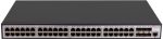   Hikvision DS-3E2754-HI-48T6X 54 portos switch, L2, 48 1000M RJ45 + 6 10G SFP, menedzselhető