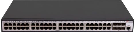 Hikvision DS-3E2754-HI-48T6X 54 portos switch, L2, 48 1000M RJ45 + 6 10G SFP, menedzselhető