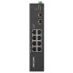 Hikvision DS-3T0510HP-E/HS 10 portos ipari Gbit PoE switch (110 W), 6 PoE+ / 2 HiPoE / 2 SFP uplink port, nem menedzselhető