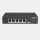 Hikvision DS-3T1306P-SI/HS 6 portos ipari 10/100 PoE switch (60 W), 4 PoE+ / 1 RJ45 + 1 SFP uplink port, menedzselhető