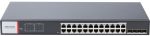   Hikvision DS-3T1528HP-SI-24P4F/No Power 28 portos ipari Gbit PoE switch (480 W), 24 PoE+/ 4 HiPoE / 4 SFP uplink, menedzselhető, táp nélkül