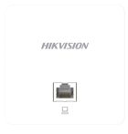   Hikvision DS-3WAP521-SI Fali 2.4/5.2 GHz-es Access Point egység IP rendszerekhez, max 867 Mb/s, 2 Gigabit LAN input, PoE