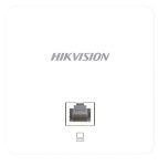   Hikvision DS-3WAP521-SI Fali 2.4/5.2 GHz-es Access Point egység IP rendszerekhez, max 867 Mb/s, 2 Gigabit LAN input, PoE