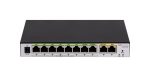   Hikvision DS-3WG210GP-SI Vezetékes router All in One, 2 Gigabit WAN ports, 1 WAN/LAN, 8 Gigabit PoE LAN ports 2 LAN/WAN