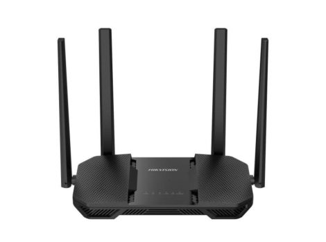 Hikvision DS-3WR12C-H WIFI 5 router, 4 antenna, max 1200 Mb/s, 1 WAN és 4 LAN input
