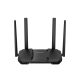 Hikvision DS-3WR12GC-H WIFI 5 router, 4 antenna, max 1200 Mb/s, 1 WAN és 4 LAN input