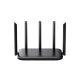 Hikvision DS-3WR15X-H WIFI 6 router, 5 antenna, max 1201 Mb/s, 1 WAN és 3 Gigabit LAN input