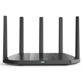   Hikvision DS-3WR18X WIFI 6 router, 5 antenna, max 1201 Mb/s, 1 WAN és 3 Gigabit LAN input