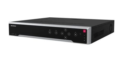 Hikvision DS-7732NI-M4/24P 32 csatornás PoE NVR, 320/400 Mbps be-/kimeneti sávszélesség, riasztás I/O