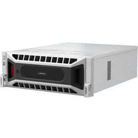   Hikvision DS-96128NXI-S24R 128 csatornás 8K NVR, 1280/1024 Mbps be-/kimeneti sávszélesség, riasztás I/O, eSata, redundáns táp
