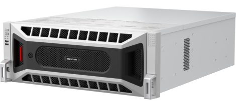 Hikvision DS-96128NXI-S24R 128 csatornás 8K NVR, 1280/1024 Mbps be-/kimeneti sávszélesség, riasztás I/O, eSata, redundáns táp