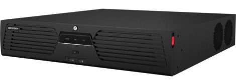 Hikvision DS-9632NXI-I8/VPro 32 csatornás NVR, 384/256 Mbps be-/kimeneti sávszélesség, riasztás I/O, eSata