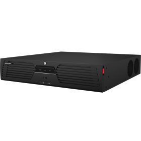   Hikvision DS-9664NXI-I8/VPro 64 csatornás AcuSeek NVR, 384/256 Mbps be-/kimeneti sávszélesség, riasztás I/O, eSata