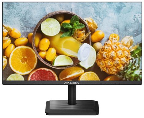 Hikvision DS-D5024FC-C 23.8" LED monitor, 178°/178° betekintési szög, Full HD felbontás, hangszóró, 24/7 működés