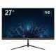 Hikvision DS-D5027F3-2P2S 27" LED monitor, 178° betekintési szög, Full HD felbontás, káva nélküli, hangszóró, 24/7 működés