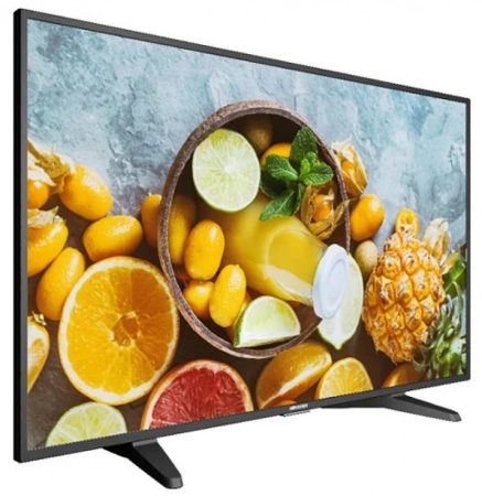 Hikvision DS-D5065UC-C 65" LED monitor, 178° betekintési szög, UHD felbontás, 24/7 működés, 1200:1 kontraszt