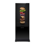   Hikvision DS-D6055UL-B/S 55" digitális, álló információs kijelző, 4K, 2GB RAM, 16GB tárhely, Android 8.1