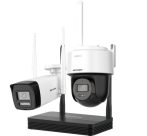   Hikvision DS-J142I/NKS422W03H IP SOHO kamera szett, 4 csatornás NVS+1 db DS-2CV1023G2-LIDWF(2.8mm)(B)+DS-2DE2C200MWG/W(2.8mm)