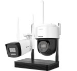   Hikvision DS-J142I/NKS422W03H IP SOHO kamera szett, 4 csatornás NVS+1 db DS-2CV1023G2-LIDWF(2.8mm)(B)+DS-2DE2C200MWG/W(2.8mm)