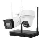   Hikvision DS-J142I/NKS424W02H IP SOHO kamera szett, 4 csatornás NVS+DS-2CV1043G2-LIDWF(2.8mm)(B)+DS-2CV1F43G2-LIDWF(2.8mm)(B)