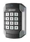   Hikvision DS-K1104MK Kártyaolvasó 13.56 MHz (Mifare), RS485 és Wiegand kimenet, kültéri, billentyűzettel