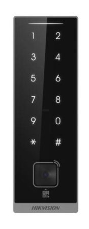 Hikvision DS-K1105EDKB-QR Kártyaolvasó EM, DESfire, Mifare (13.56 MHz),RS485 vagy Wiegand kimenet,QR kód olvasó,Bluetooth, PIN Hikvision DS-K1105EDKB-QR Kártyaolvasó EM, DESfire, Mifare (13.56 MHz),RS485 vagy Wiegand kimenet,QR kód olvasó,Bluetooth, PIN
