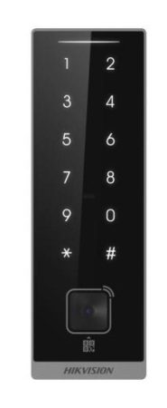 Hikvision DS-K1105EMKB-QR Kártyaolvasó EM, Mifare (13.56 MHz), RS485 vagy Wiegand kimenet, QR kód olvasó, PIN, Bluetooth Hikvision DS-K1105EMKB-QR Kártyaolvasó EM, Mifare (13.56 MHz), RS485 vagy Wiegand kimenet, QR kód olvasó, PIN, Bluetooth