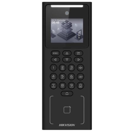 Hikvision DS-K1T321MWX 2.4" MinMoe arcfelismerő beléptető vezérlő terminál, Mifare kártyaolvasó, billentyűzet