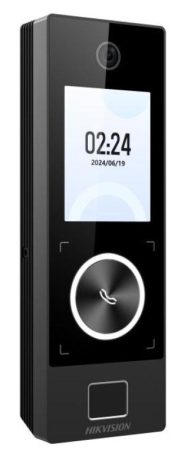 Hikvision DS-K1T323MBFWX-E1 2,4" arcfelismerő beléptető vezérlő terminál, Mifare kártyaolvasó, arcfelismerő, ujjlenyomat olvasó