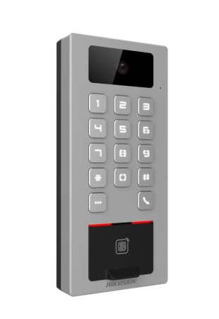 Hikvision DS-K1T502DBFWX-E1 Beléptető vezérlő terminál, Mifare, DESfire és ujjnyomat hitelesítés, IP65, IK09, WiFi