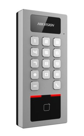 Hikvision DS-K1T502DBWX-E1 Beléptető vezérlő terminál, Mifare, DESfire hitelesítés, IP65, IK09, WiFi