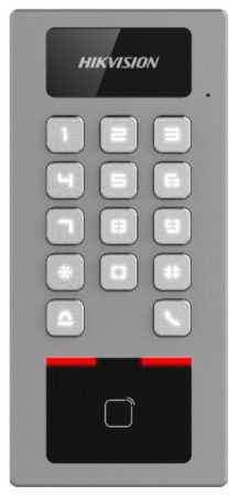 Hikvision DS-K1T502DBWX Beléptető vezérlő terminál, Mifare, DESfire hitelesítés, IP65, IK09, WiFi