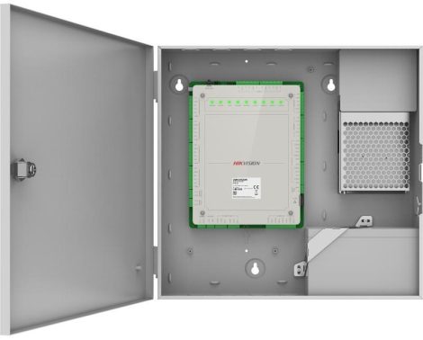 Hikvision DS-K2624X Ajtóvezérlő 4 ajtóhoz, két irány, 4 Wiegand & 8 RS485 olvasó