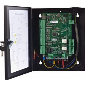   Hikvision DS-K2802 Ajtóvezérlő 2 ajtóhoz, két irány, 4 Wiegand olvasó, 2 esemény bemenet és 2 riasztási relé kimenet