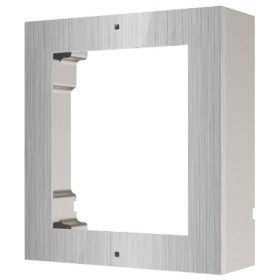   Hikvision DS-KD-ACW1/S Társasházi IP video-kaputelefon szerelőkeret felületre, 1 modulos verzió, rozsdamentes acél
