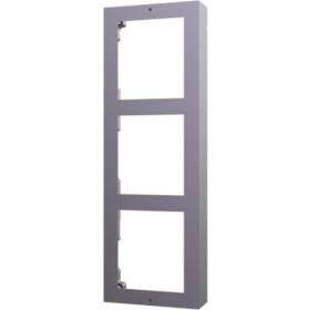   Hikvision DS-KD-ACW3 Társasházi IP video-kaputelefon szerelőkeret felületre, 3 modulos verzió