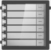 Hikvision DS-KD-KK/S Társasházi IP video-kaputelefon kültéri 6 lakásos modulegység, rozsdamentes acél Hikvision DS-KD-KK/S Társasházi IP video-kaputelefon kültéri 6 lakásos modulegység, rozsdamentes acél