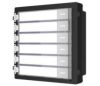 Hikvision DS-KD-KK Társasházi IP video-kaputelefon kültéri 6 lakásos modulegység Hikvision DS-KD-KK Társasházi IP video-kaputelefon kültéri 6 lakásos modulegység