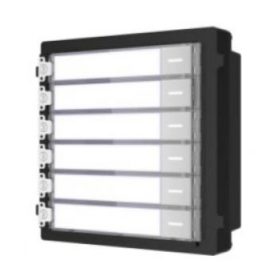   Hikvision DS-KD-KK Társasházi IP video-kaputelefon kültéri 6 lakásos modulegység