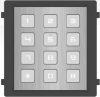Hikvision DS-KD-KP/S Társasházi IP video-kaputelefon kültéri billentyűzet/tasztatúra modulegység, rozsdamentes acél Hikvision DS-KD-KP/S Társasházi IP video-kaputelefon kültéri billentyűzet/tasztatúra modulegység, rozsdamentes acél