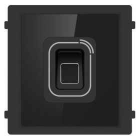   Hikvision DS-KD-MFB Társasházi IP video-kaputelefon kültéri ujjlenyomat, Mifare és Desfire-olvasó modulegység