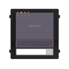   Hikvision DS-KD7000EY-ME2/Aluminum Kétvezetékes HD audio-kaputelefon kültéri főegység, moduláris, alumínium