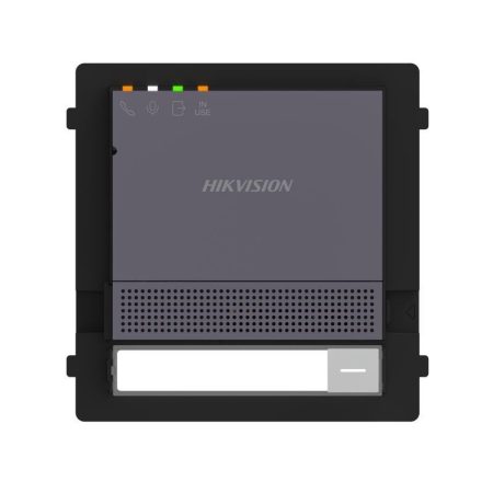 Hikvision DS-KD7000EY-ME2/Aluminum Kétvezetékes HD audio-kaputelefon kültéri főegység, moduláris, alumínium