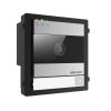 Hikvision DS-KD8005-IME1/S Társasházi IP video-kaputelefon kültéri főegység, moduláris, 12 VDC/PoE, rozsdamentes acél