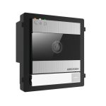   Hikvision DS-KD8005-IME1/S Társasházi IP video-kaputelefon kültéri főegység, moduláris, 12 VDC/PoE, rozsdamentes acél