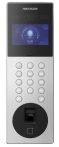   Hikvision DS-KD9203-MFE6 Társasházi IP video-kaputelefon kültéri egység, arcfelismerés/kártyaolvasó, ujjnyomatolvasó